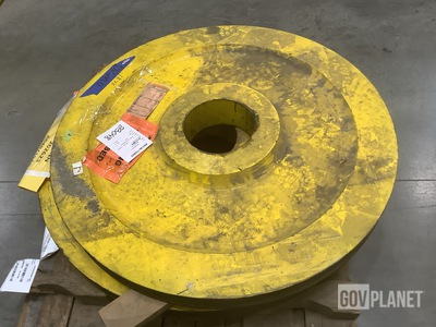 (2) Wire Rope Sheave Pulleys