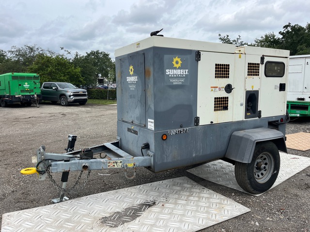 2018 Atlas Copco QAS 70 T4F EB 56 kW Mobile Generator Set