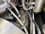 Trailer Chassis with Fuel Tank Condition