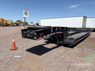 2026 Witzco RG-52 Tri/A Removable Gooseneck Lowboy Trailer (Unused)