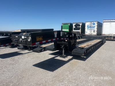 2026 Witzco RG-52 Tri/A Removable Gooseneck Lowboy Trailer (Unused)