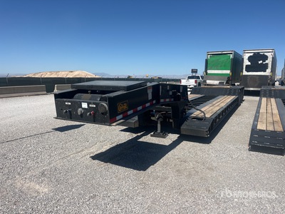 2026 Witzco RG-52 Tri/A Removable Gooseneck Lowboy Trailer (Unused)