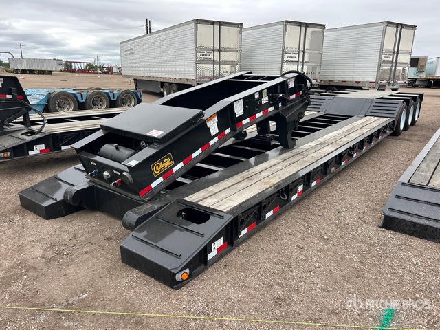 2026 Witzco RG-52 Tri/A Removable Gooseneck Lowboy Trailer (Unused)