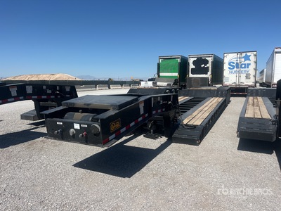 2026 Witzco RG-52 Tri/A Removable Gooseneck Lowboy Trailer (Unused)