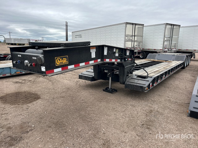 2026 Witzco RG-52 Tri/A Removable Gooseneck Lowboy Trailer (Unused)