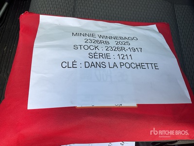 2025 Winnebago Minnie 2326RB 23 ft T/A Remolque de viaje (Unused)