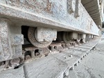 Undercarriage with Left Track Rollers