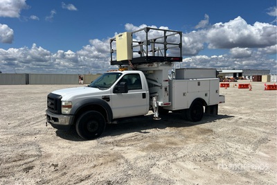 2008 Ford F-550 XL 4x2 Bridge Inspection Truck
