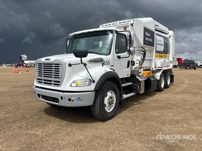 2016 Freightliner M2 112 6x4 Side Loader Autocarro per rifiuti