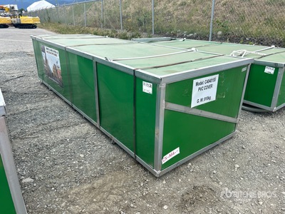 2026 Suihe C404015S-610gPVC 40 ft x 40 ft x 15 ft Container Shelter (Unused)
