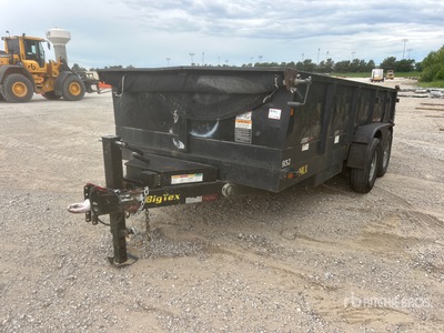 2018 Big Tex 16 ft T/A Dump Utility Trailer