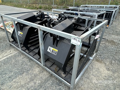 2026 Suihe SSRGB-72 72 in Skeleton Skid Steer Grapple Bucket (Unused)