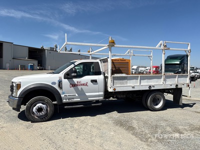 2019 Ford F 550 XL 4x2 Flatbed Truck