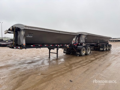 2022 Load Line 18 ft B-Train Lead Side Dump Trailer