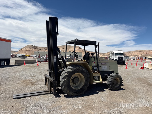 2000 Ingersoll Rand 706H 6000 lb 4x4 Rough Terrain Forklift