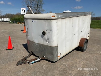 2006 Pace American 12 ft S/A Enclosed Trailer