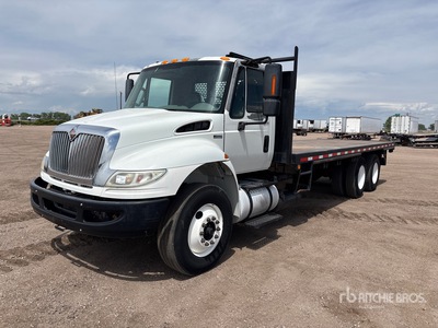 2011 International 4400 6x4 Flatbed Truck