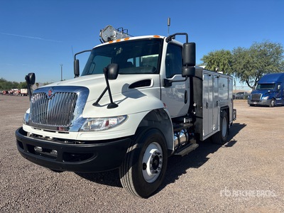 2021 International MV607 4x2 Service Truck