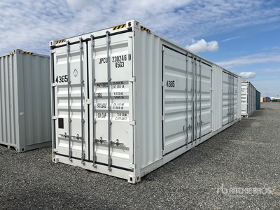 2023 40 ft High Cube Multi-Door Storage Container