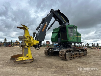 2018 John Deere 859M Leveling Tractor de tala rasa en oruga