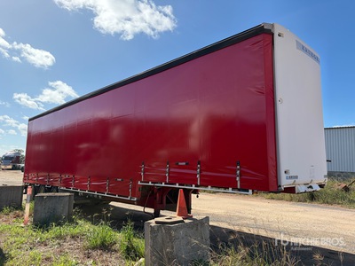 2008 Krueger Tri/A Step Deck Remorque pour rideaux latéraux