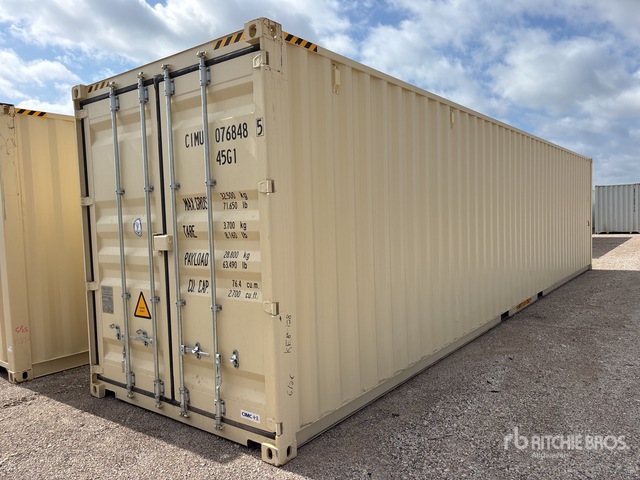 2026 40 ft High Cube Storage Container