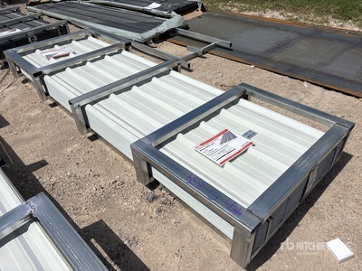 Quantity of (200) 2026 SUNTOP S840C-200   10 ft Corrugated PPGI Steel Panel その他 - 店舗 & 倉庫 (Unused)