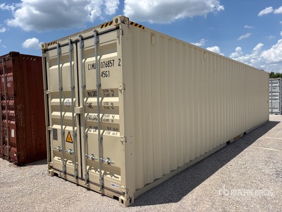 2026 40 ft High Cube Conteneur de stockage