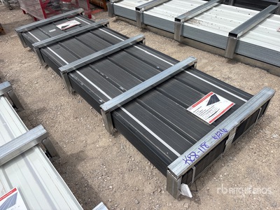 Quantity of (200) 2026 SUNTOP S3048B-200   10 ft Corrugated PPGI Steel Panel その他 - 店舗 & 倉庫 (Unused)
