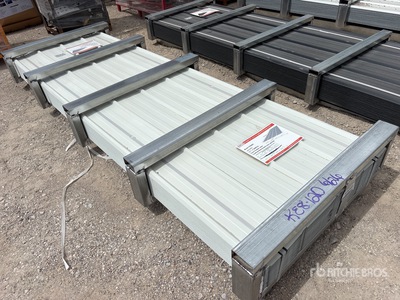 Quantity of (200) 2026 SUNTOP S3048C   10 ft Corrugated PPGI Steel Panel その他 - 店舗 & 倉庫 (Unused)