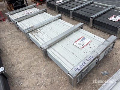 Quantity of (200) 2026 SUNTOP S3048C   10 ft Corrugated PPGI Steel Panel その他 - 店舗 & 倉庫 (Unused)