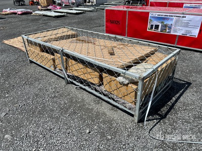 2026 SKLP SK-BH34 24 -18FT Adjustable Basketball Hoop With Court Floor Kit (Unused)