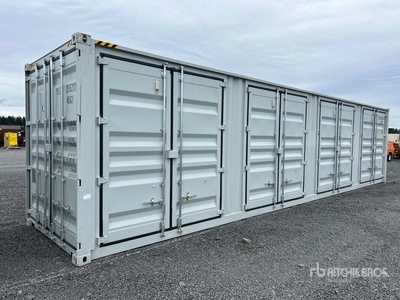 2026 40 ft High Cube Multi-Door Storage Container
