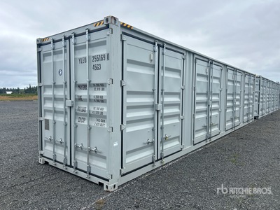 2026 40 ft High Cube Multi-Door Storage Container