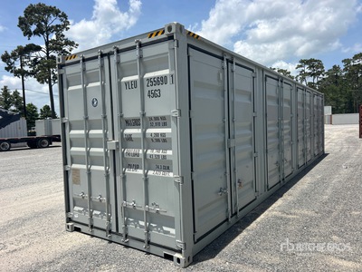 2026 40 ft High Cube Multi-Door 40 Ft One-Way High Cube Contenedor de almacenamiento