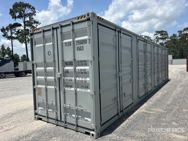 2026 40 ft High Cube Multi-Door Storage Container