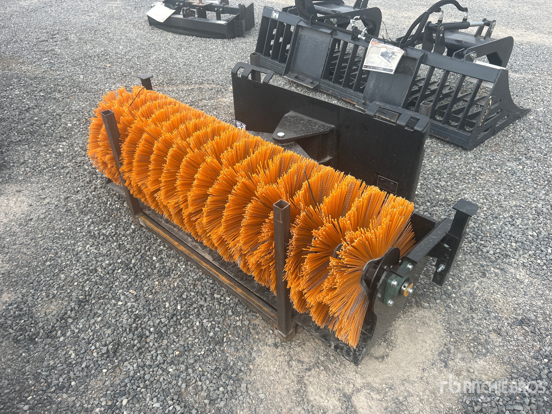 2026 GIYI GY-SE61 61 in Skid Steer Broom (Unused)