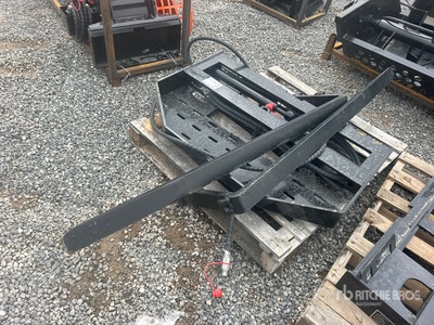 2026 GIYI GY-SF60 60 in Skid Steer Forks (Unused)