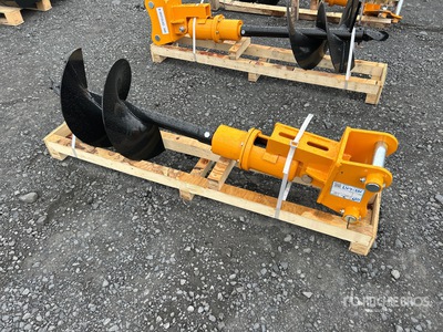 2026 GIYI 16 in Excavator Auger - Fits Cat 303 (Unused)