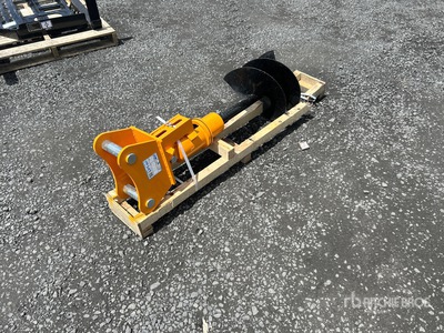 2026 GIYI 15 in Excavator Auger - Fits Cat 305 (Unused)
