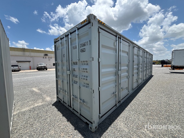 2026 40 ft High Cube Multi-Door Storage Container