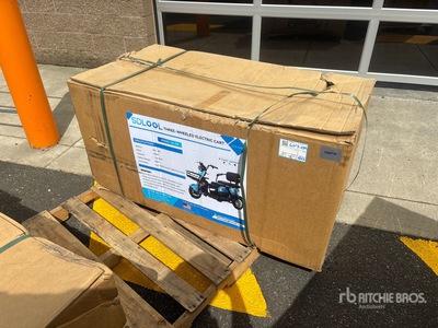 2026 AM General SL-D3 500W Electric Three Wheeled Scooter (Unused)