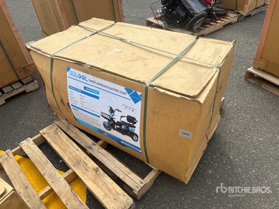 2026 SDLOOL SL-D3 500W Electric Three Wheeled Scooter (Unused)