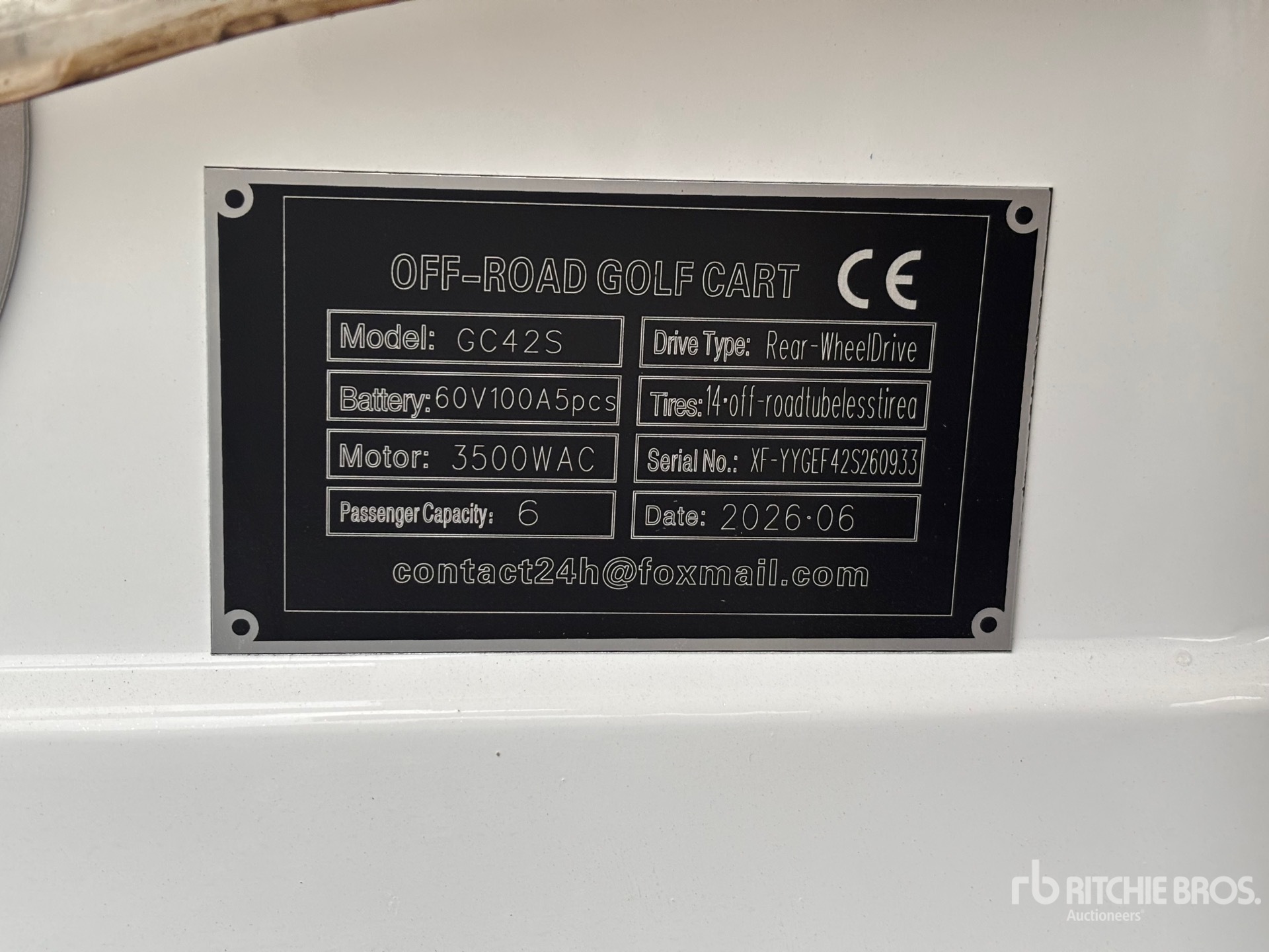 2026 SDLOOL SL-GC42S Off-Road Golf Cart Golf Cart (Unused)