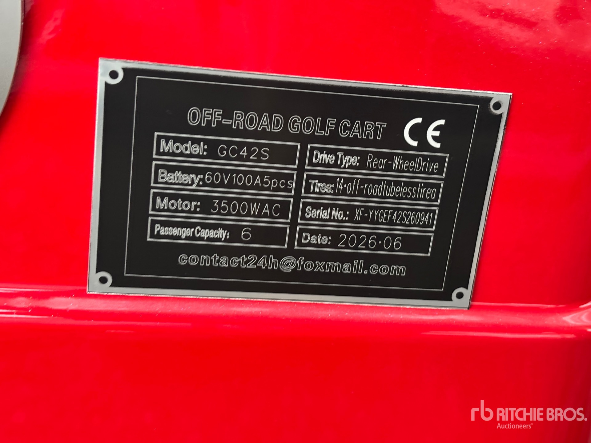 2026 SDLOOL SL-GC42S Off-Road Golf Cart Golf Cart (Unused)