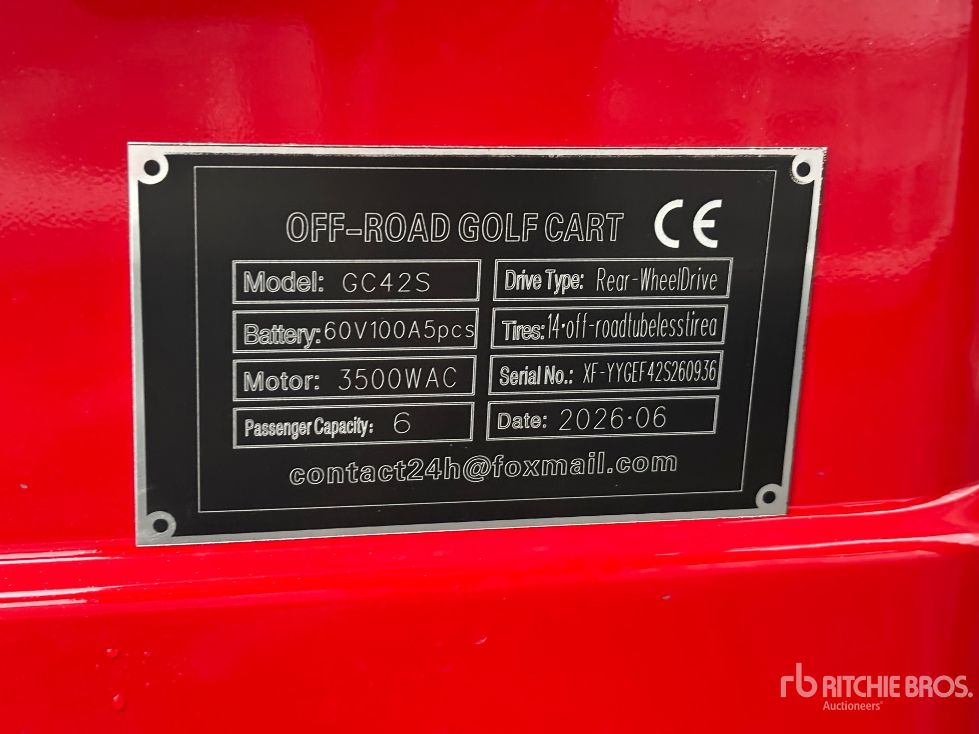 2026 SDLOOL SL-GC42S Off-Road Golf Cart Golf Cart (Unused)
