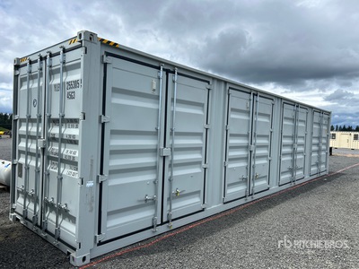 2026 40 ft High Cube Multi-Door Conteneur de stockage