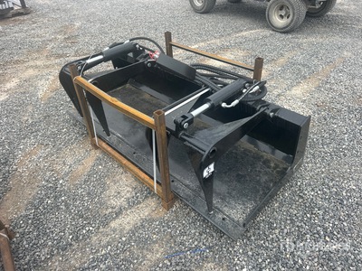 2025 GIYI GY-PG72 72 in Skid Steer Grapple Bucket (Unused)