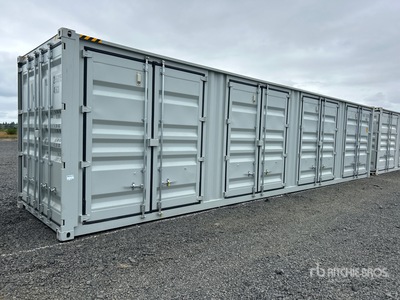 2026 40 ft High Cube Multi-Door Storage Container