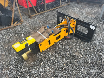 2025 GIYI GY-D680 Skid Steer Post Driver (Unused)